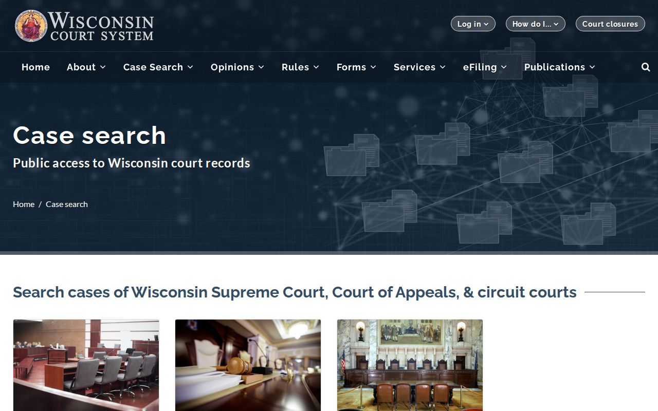Manitowoc County court record search context for booking record verification